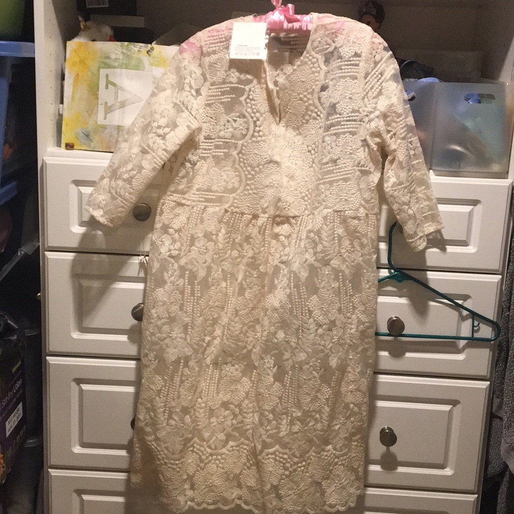 embroidered dress